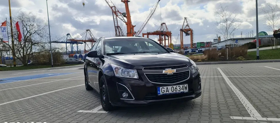 chevrolet lubuskie Chevrolet Cruze cena 26000 przebieg: 167600, rok produkcji 2014 z Gdynia